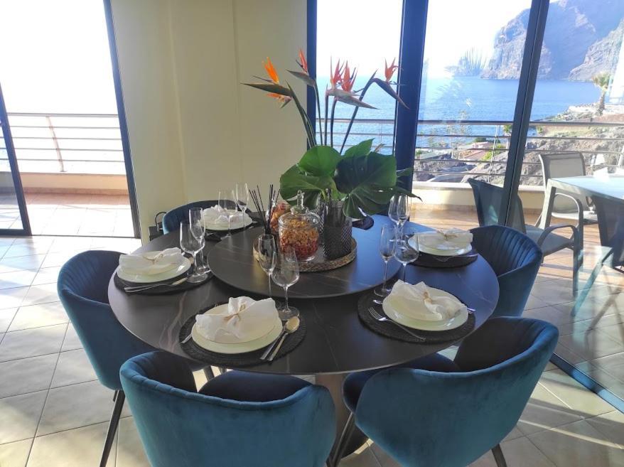 Luxury Los Gigantes Apartment Puerto de Santiago  Ngoại thất bức ảnh
