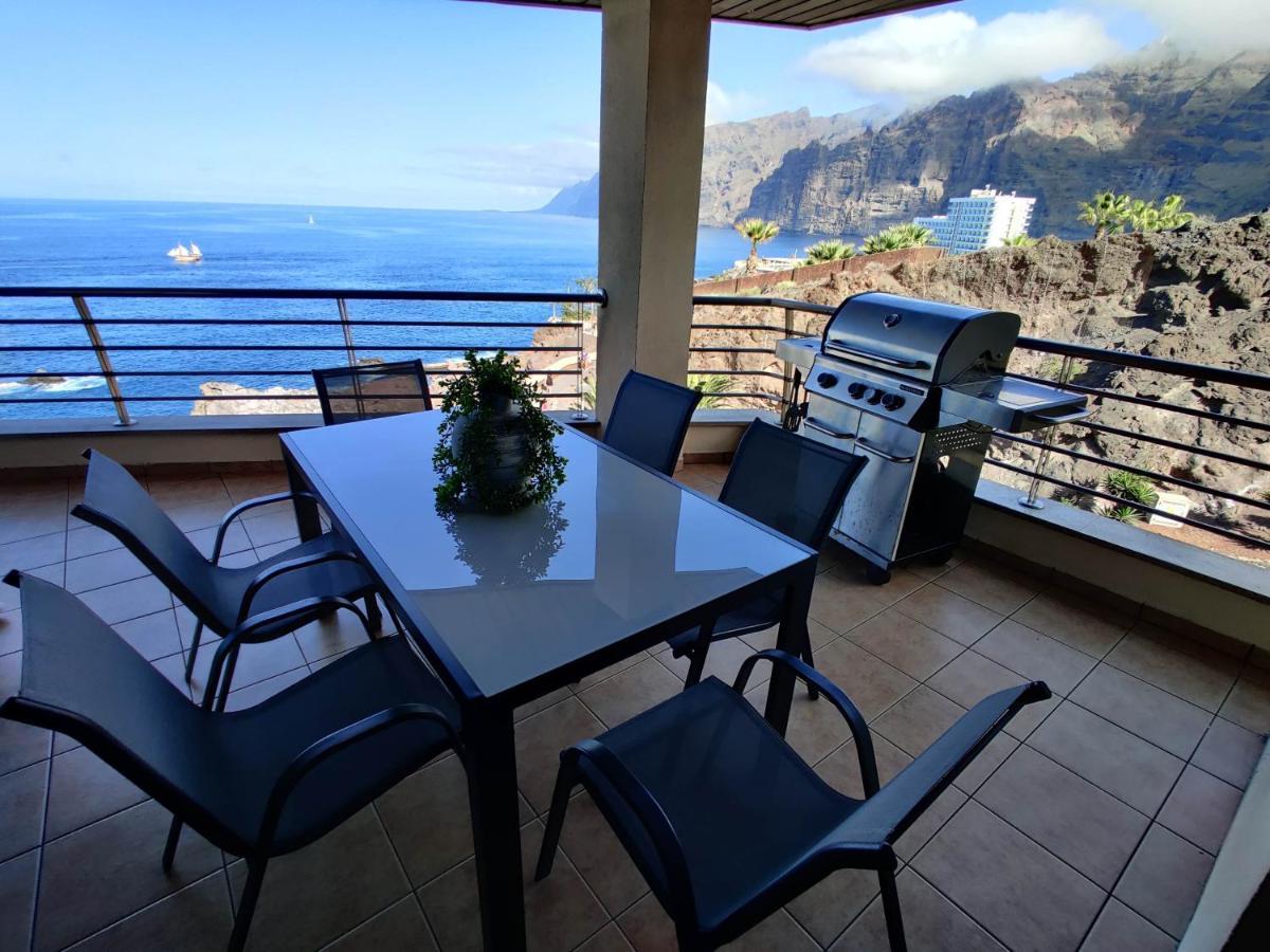 Luxury Los Gigantes Apartment Puerto de Santiago  Ngoại thất bức ảnh
